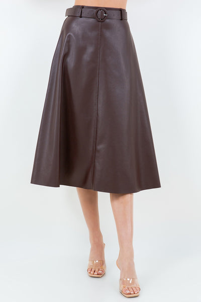 Leather Skirt