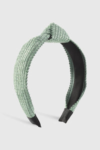 Raffia Knotted Headband