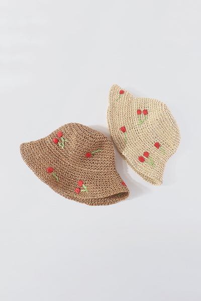 Raffia Crochet Hat