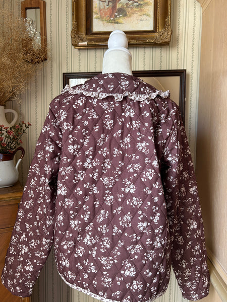 Floral Collar Jacket