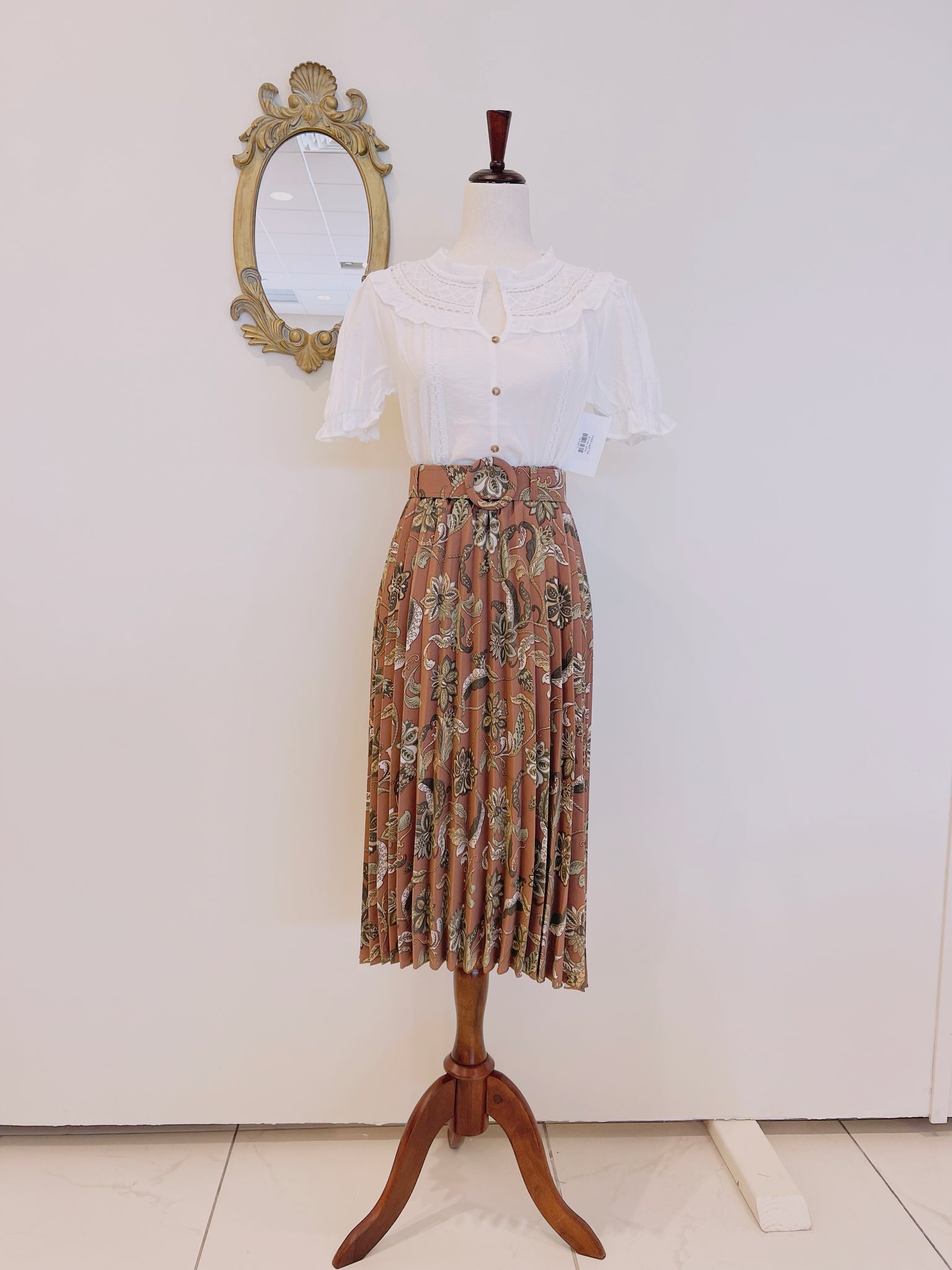 Vintage Brown Skirt