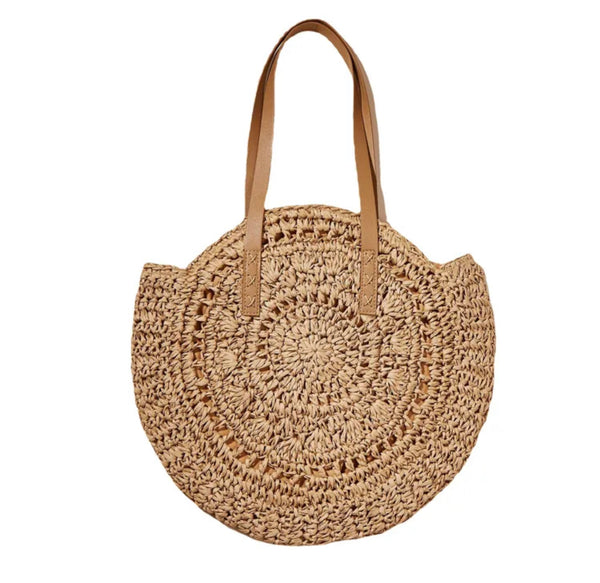 Round Straw Bag