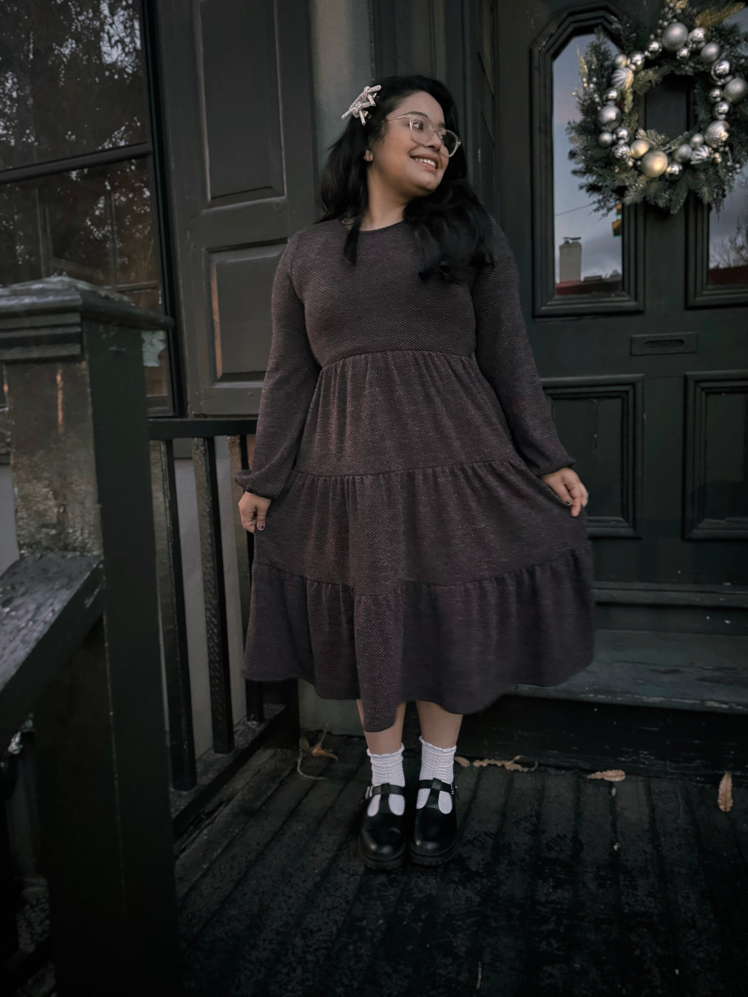 Charcoal Sweater Dress Heavenlycute Charcoal Sweater Dress Heavenlycute