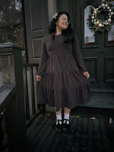 Charcoal Sweater Dress