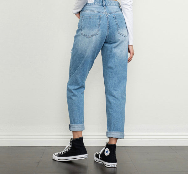 High Rise Mom Jean