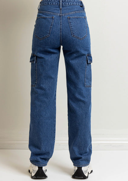 Cargo Boyfriend Jeans