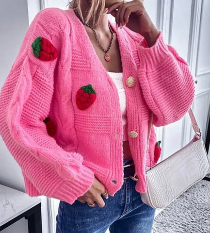 Strawberry Sweater