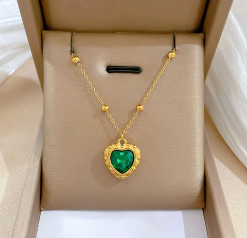 Green heart Gold