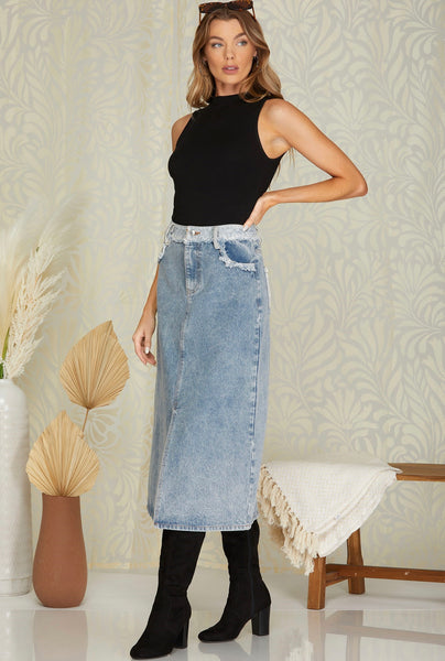 Denim Skirt