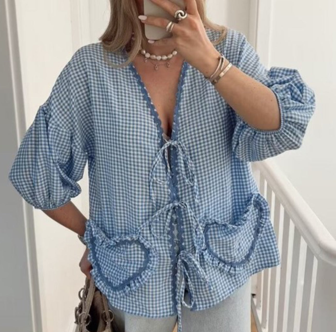 Blue Heart Top