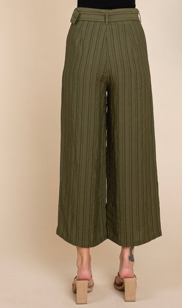 Olive green pants