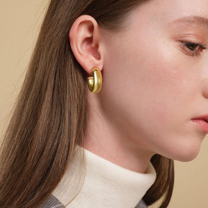 Chunky Gold Earings