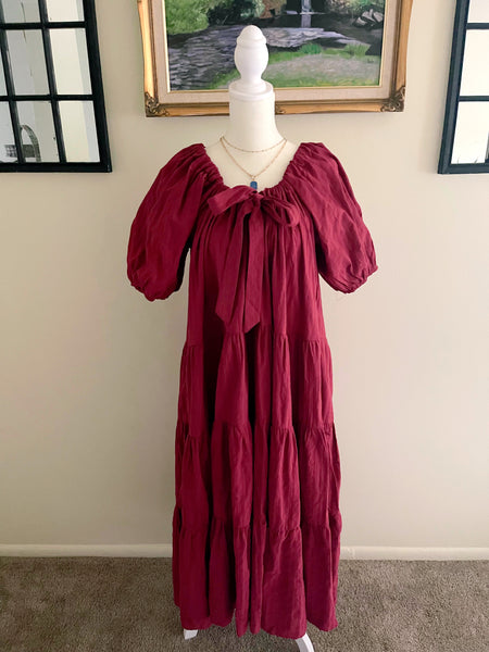 Burgandy Tunic